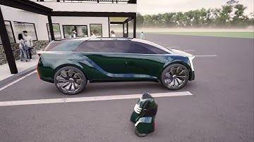 Cadillac Eterna 2040 - Autonomous Concept SUV | UI/UX Design