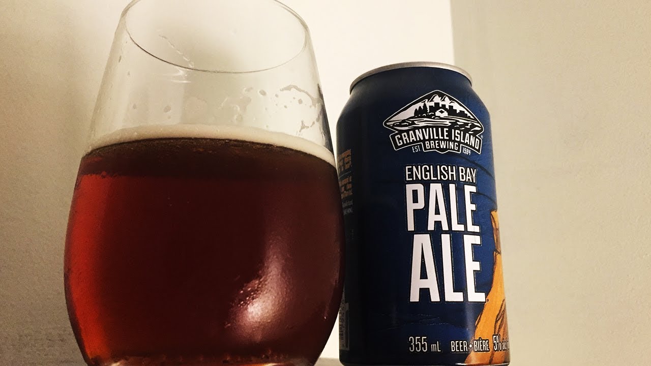 Granville Island Brewing "English Bay" Pale Ale Awesome BC Craft Beer
