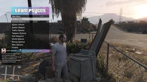 [FREE] GTA 5 PS4 Mod Menu Team Psyc0s [PS4 5.05 JAILBREAK ] @cmj_ftw