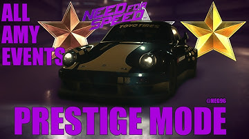 Need for Speed™ 2015 Prestige Mode - ALL AMY PRESTIGE GOLD + Builds