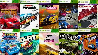 Top 20 Best XBOX 360 Racing Games of All Time (2024)