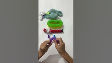 Robots Mini Pop Sound ASMR Creating satisfying POP #asmrsounds #satisfying #relaxing #creative