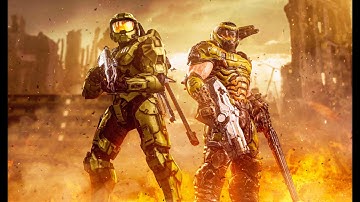 Halo Doom Evolved Montage (Synthwave)