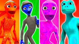 COLOR DANCE CHALLENGE DAME TU COSITA VS PATILA VS ALIEN GREEN VS BAD SANTA VS GUMMY BEAR