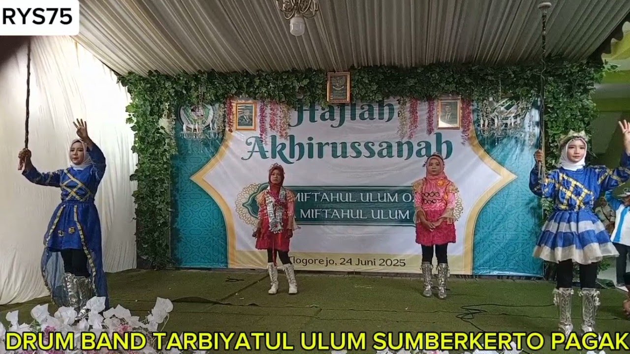 DRUM BAND TARBIYATUL ULUM SUMBERKERTO PAGAK. Selasa 24 Juni 2025