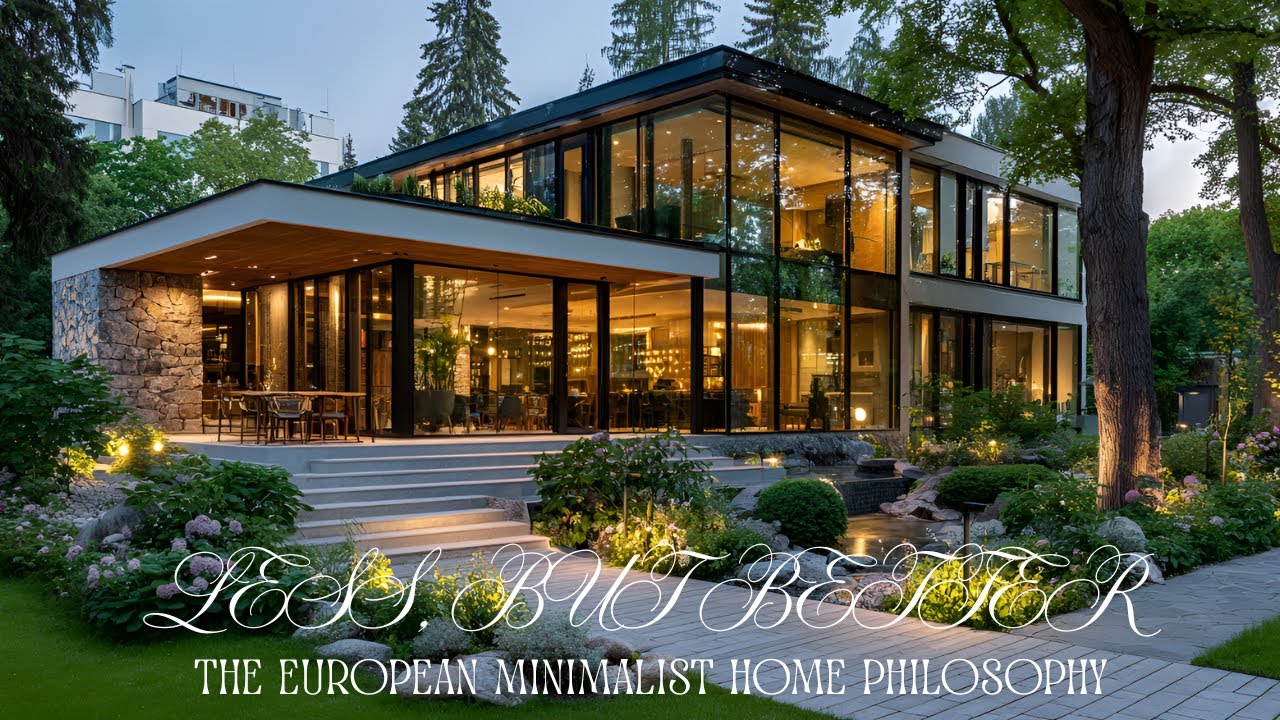 European Minimalist Homes Explained: Modern Architecture Built on Simplicity and Light