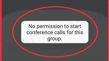 Messenger Fix No permission to start conference calls for this group Problem Solve