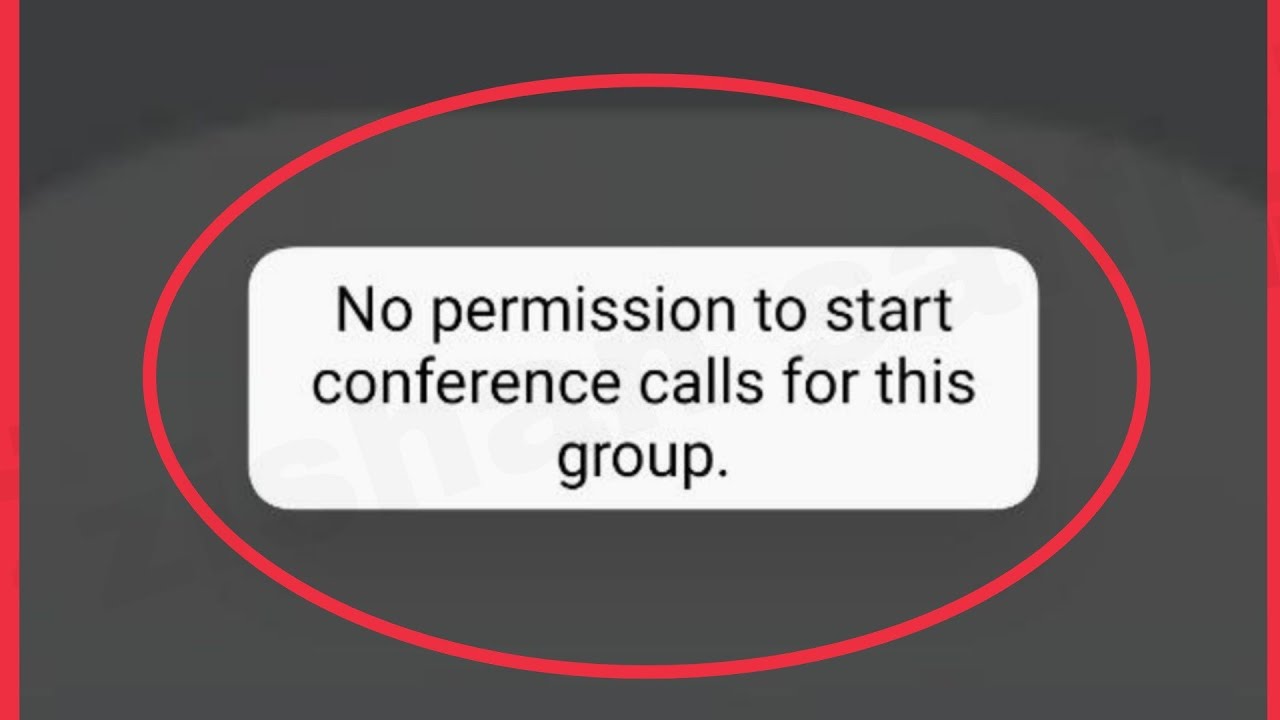 Program No Permission Example No Permission