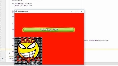 how to create a loading bar with libgdx - Java -  Android
