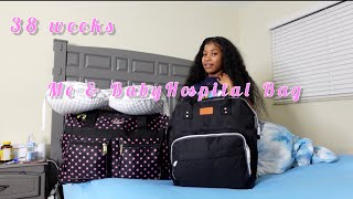 Pack Our Hospital Bag With Me | 38 weeks