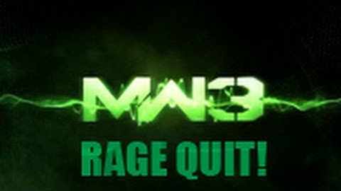 MW3 on wii!!! Everyone is a rage quitter...
