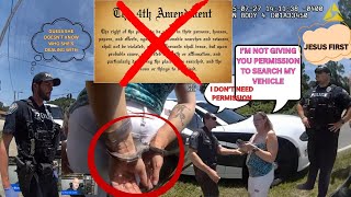 Palm Bay Ofc. Rollins Hates the 4th Amendment. #police #4thamendment #shorts