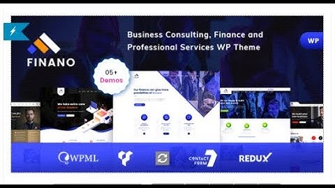 Finano - Finance Consulting WordPress Theme | Themeforest Templates