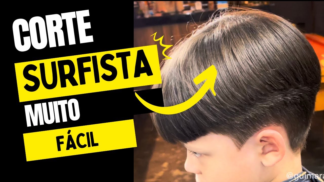 Como Fazer Corte Infantil Todo Na Tesoura ✂ Passo a Passo Fácil