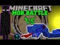 Ender lord vs sea viper  shelob  minecraft mob battles  legendary beasts mods