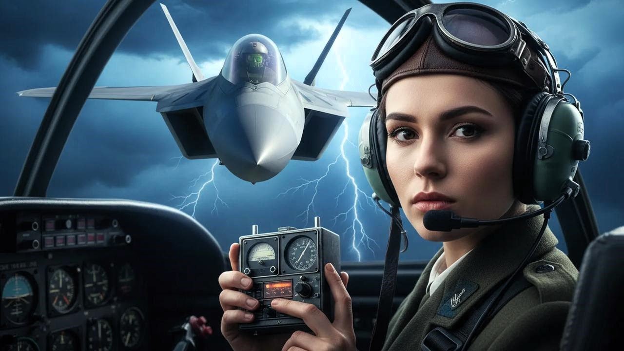 Samolot Zamilkł na 30 000 Stóp — Piloci F-22 Zatrzymali się, Słysząc Sygnał Od Dziewczyny.