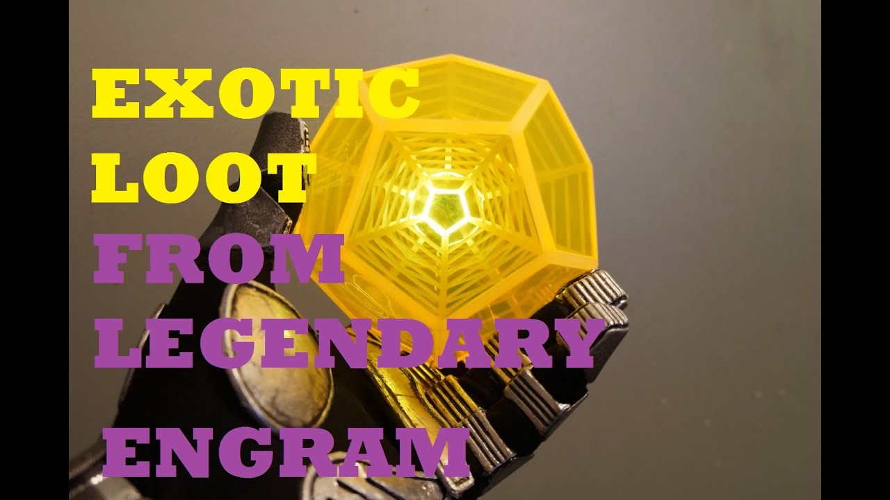 Destiny 310 Exotic Gauntlets from Legendary Engram