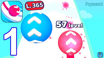 Level Up Balls! - Gameplay Walkthrough Part 1 Level 1-12 Going Balls Numbers (Android, iOS)