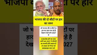 BJP की 2 सीटों पर हार का जश्न! 😱 2027 में क्या होगा बड़ा खेल #Shorts #shortsfeed #viral