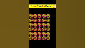 Memory Test🤯|| Find The Odd Emoji Out || Emoji Puzzle Quiz || part 4|| #shorts