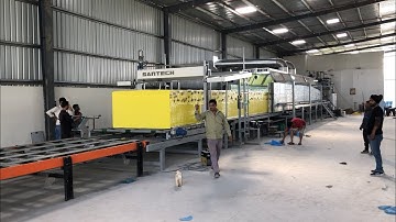 Continuous Foaming Machine - First Trial March 2022