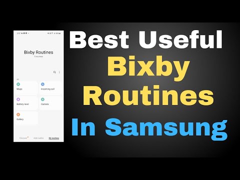 New Update Setup Best Useful Bixby Routines In Samsung