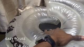 ✅  How To Use Boobooloon Inflatable Pet Recovery Collar Review screenshot 5
