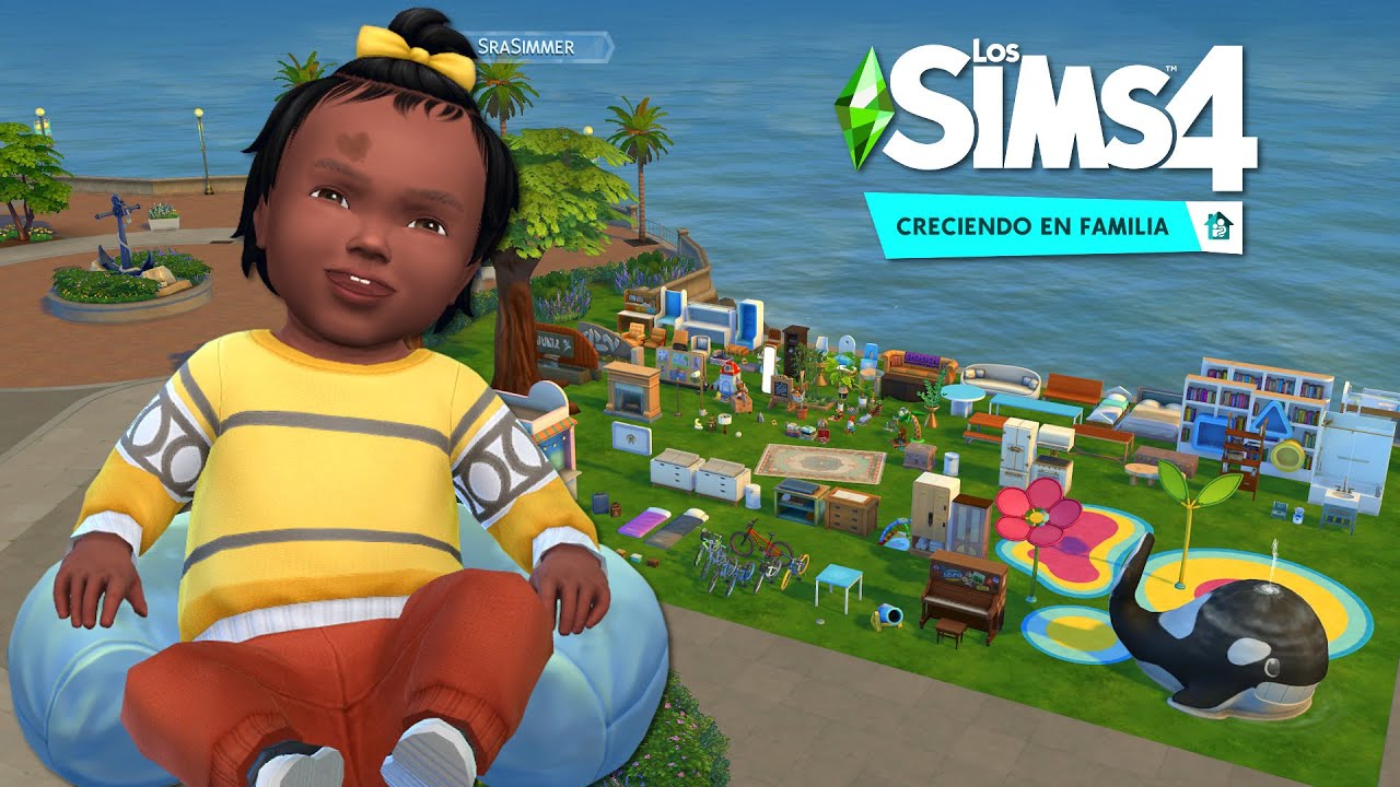 REVIEW del CAS Y MODO CONSTRUIR 👶 Los Sims 4 Creciendo en Familia - YouTube