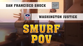 SMURF WINSTON POV ● San Francisco Shock Vs Washington Justice ● Week 29 ● OWL POV