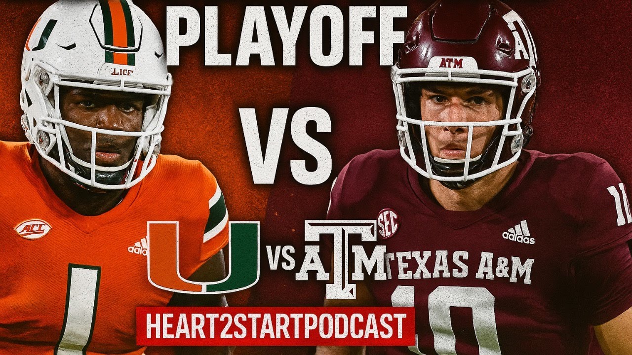 Miami vs Texas A&M 🔥 2025 CFP Showdown | Hurricanes vs Aggies FULL BREAKDOWN