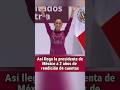 La presidenta de México llegando al 2 año de rendición de cuentas #usa #ultimahora #noticias
