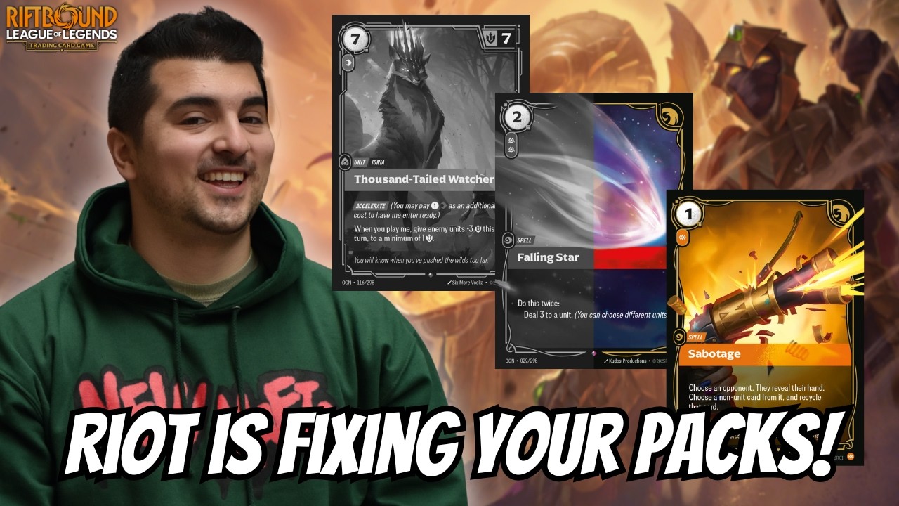 Большое обновление Riot о проблемах производства | Riftbound League of Legends TCG Origins