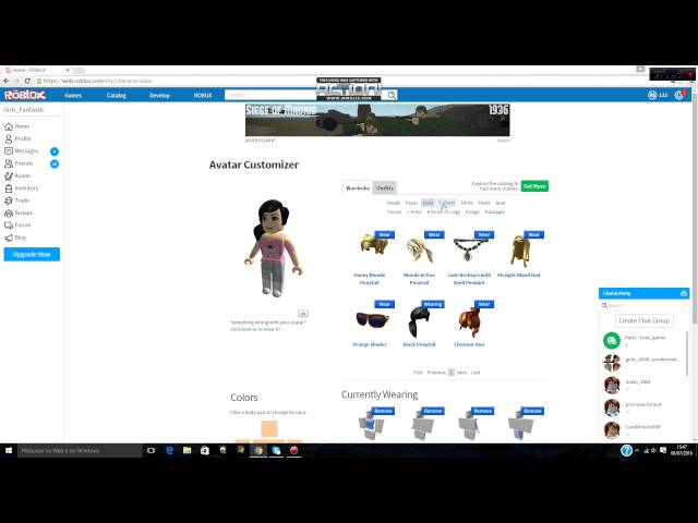 Tutorial - COMO MUDAR O SEU AVATAR / SKIN / ROUPA NO ROBLOX