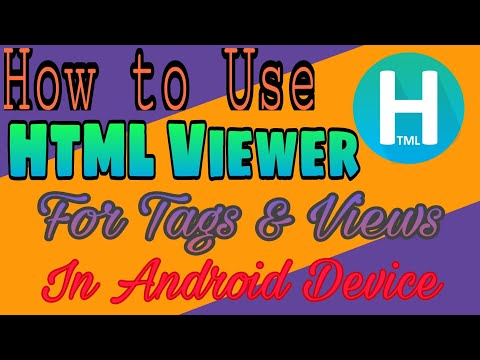 How to Use Html Viewer for Finding Tags in Android | Official | Ur Technical Rushabh