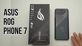 ASUS ROG PHONE 7 UNBOXING