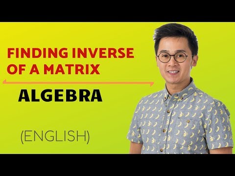 Video lesson: Matrices — Inverse (2×2) Worksheet (English lesson)