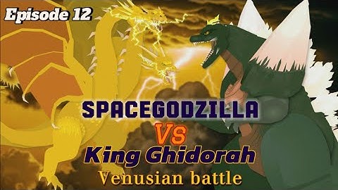 Space godzilla_vs_King Ghidorah: Venusian battle | Sticknodes (animation | Compilation 2025