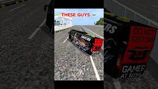 Crazy Bus Driving on Highway 🚍🔥 bus simulator indonesia #shortsfeed #trending #bussid
