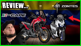 REVIEW a BERA MORINI XCAPE 650 Y ZONTES M350 | vistazo y primeras impresiones | MOTOS CARACAS VZLA