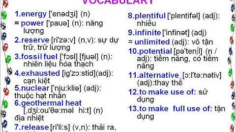 Unit 11.Sources of energy.Reading (Tiếng Anh 11- Hệ 7 năm)- Vinh Loc High school-Thua Thien Hue