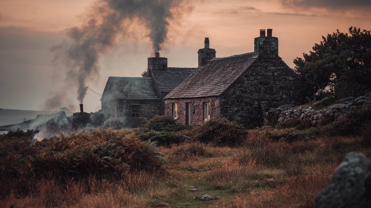 Evening Smoke From Stone Cottages | Celtic Music Journey