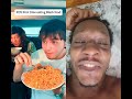 he turns black after one bite #funny #food #recipe #soulfood