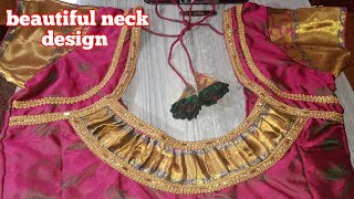 Blouse Design Cutting and stitching । Back neck design | neck design | blouse Ke Piche ka design