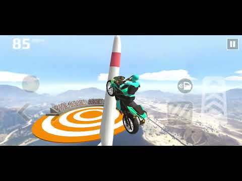 SUPERHERO MOTO Stunts Racing