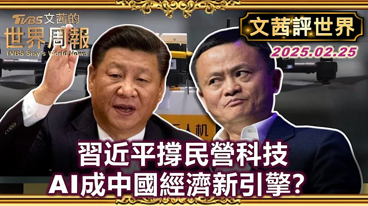 習近平撐民營科技，AI成中國經濟新引擎？稀土變經濟武器！美中貿易戰進入新戰場？【#文茜評世界】#DeepSeek #習近平 #稀土 #川普#AI #美國 #中國 #貿易戰 20250225