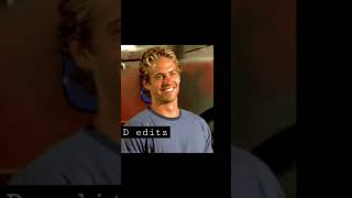 Paul walker Moments in fast and furious shorts