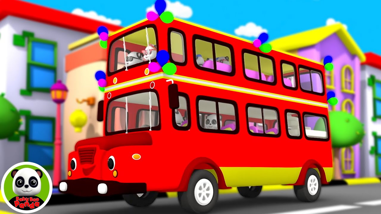 Wheels on the Bus Nursery Rhyme for Kids
