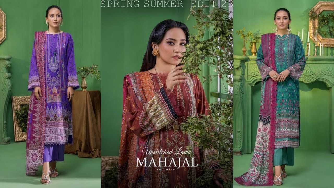 Mahajal by Gulljee Vol 7 Luxury Swiss Cotton Dupatta Eid Collection ...