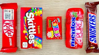 How To Unpack Rainbow Lollipop And Sweets Cutting Lollipops Unpacking Asmr Satisfying Video