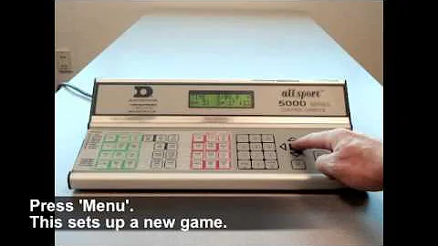 EPHS Activity Center Scoreboard Setup